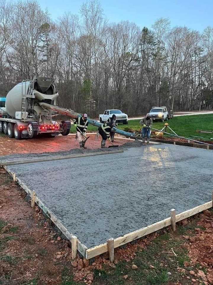 Barking Ready Mix Concrete Volumetric Slab Pour